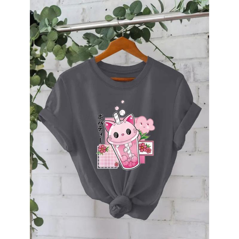 Dámská móda Ležérní Léto Jaro Halenky a košile s krátkým rukávem do O výstřihu