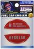 HASEPRO Magical Carbon HOFER-1R [Hologram Fuel Cap Emblem] (Red) Toyota/Lexus/Subaru/Daihatsu (For Regular)