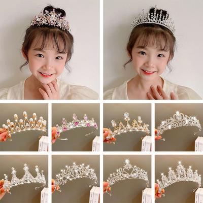 Luxury Birthday Gift Wedding Party Accessiories Princess Crown Hair Jewelry Tiaras Headband