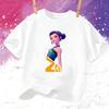 Camiseta Infantil Kpop Verão Caçadores de Demônios ZOEY Desenho Animado Menina Menino Camiseta Quente Estampa de Filme Fofa Baby Tee Roupa de Fã