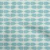 oneOone Cotton Poplin Green Fabric Asian Block Print Diy Clothing Quilting Fabric Print Fabric By Yard 42 Inch