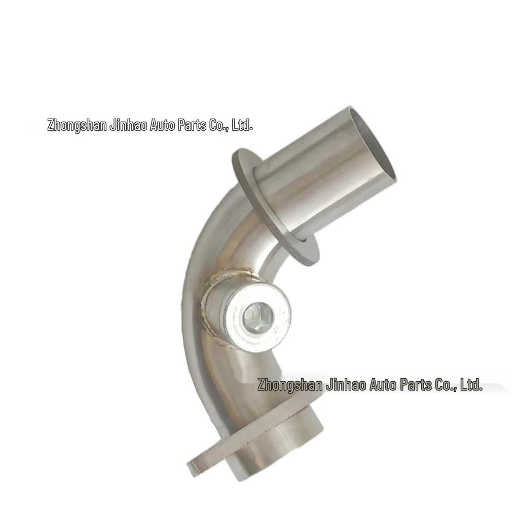 Vespa GTS300 Motorcycle Exhaust Pipe Upgrade - Front Section & Hexagonal Tail