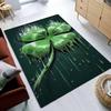Four leaf clover rug bringing luck andstyle toanyroom lucky rugs modern home accessories Anti slip carpet can be machine washed