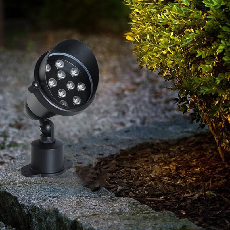 NuFeng LED Outdoor Slanted Lawn Spotlight