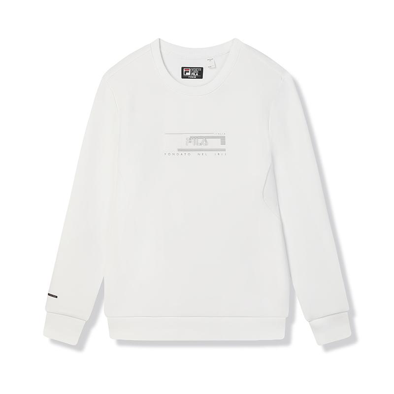 

New FILA Sweatshirt Men s Standard White F11M513204F-WT 185/104A/XXL