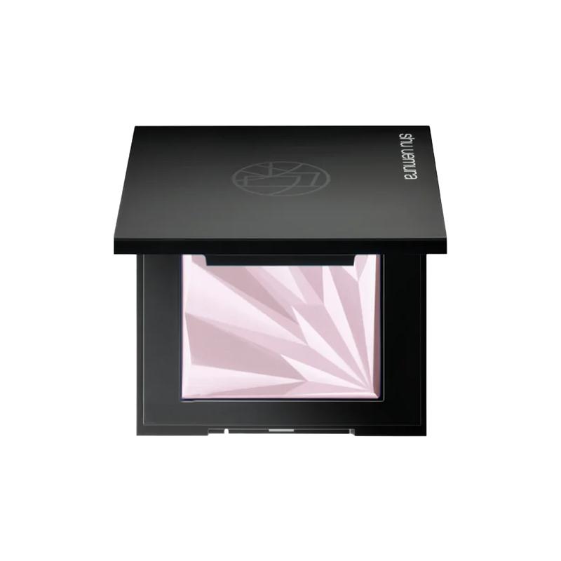 Shu Uemura Пудра-вуаль Feather soft light mist, стойкий цвет и макияж синий