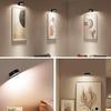 2pcs Battery Operated Picture Light 13 Color Spotlight No Installation Magnetic Led Painting Light With Remote Dimmable