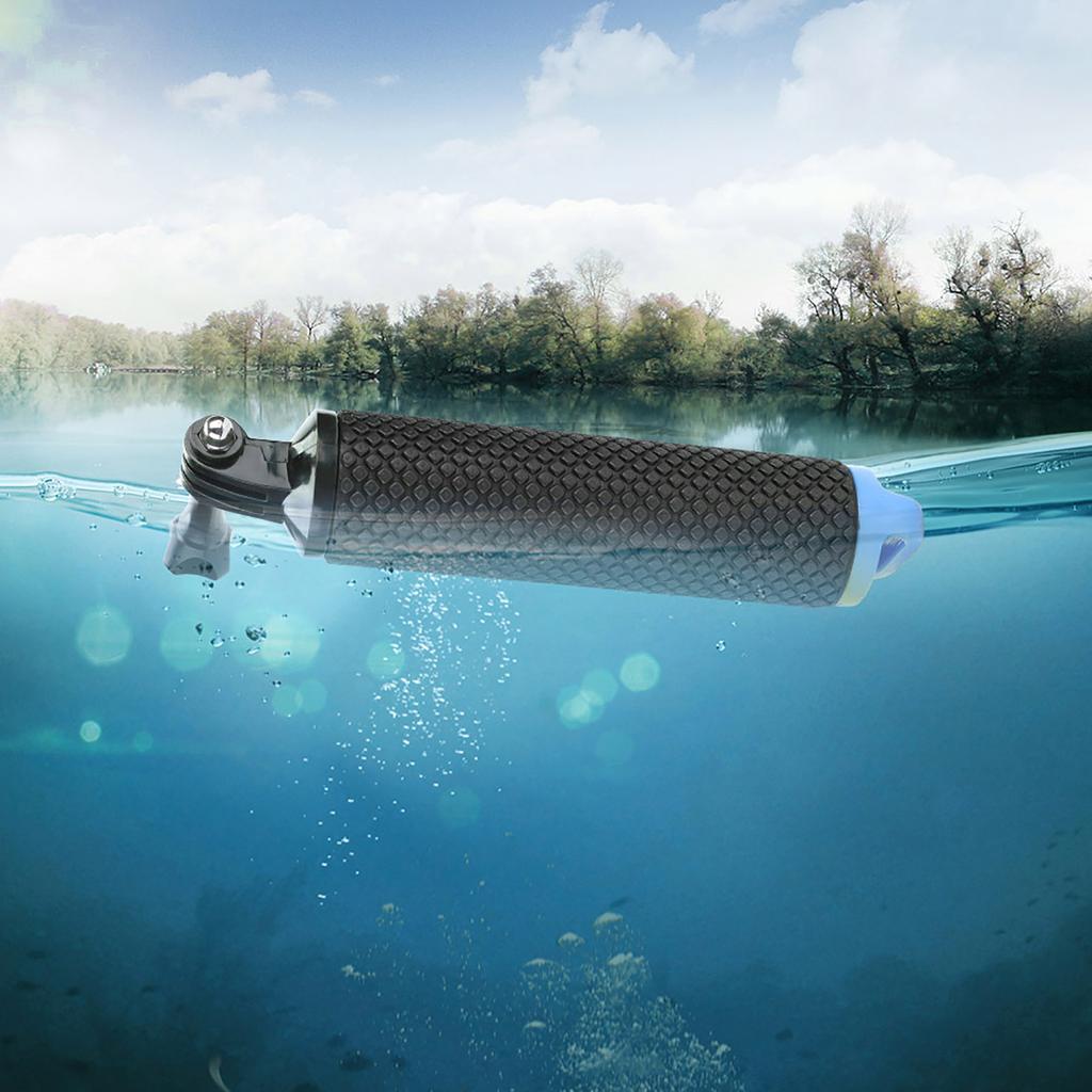 Anti Slip Floating Bobber Stick Floaty Hand Grip Monopod for Gopro SJCAM Xiaomi Yi(Blue)