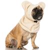 Warm Material Dog Fleece Bat Hat Adjustable Design Dog Warmer Ears Hoodie Pet Hood  Dogs Cats