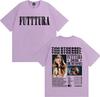 Singer Tini Stoessel Futtura 2026 Tour Merch T-shirts Men Women Harajuku Hip Hop Vintage T Shirt Casual Cotton Oversized T-shirt