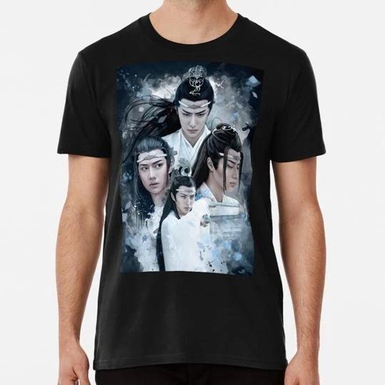 Неукротимый. Футболка Lan Wangji S-5XL Сделано в США S