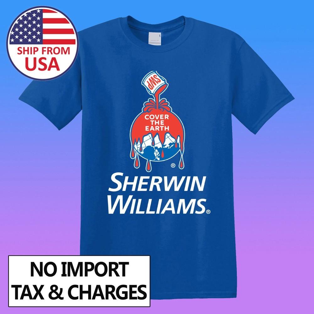 Sherwin Williams Paint Men s Blue Size S-5XL 2XL