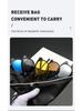 Magnetic Round Frame Polarized Clip-on Sunglasses Set for Men & Women - 5 Interchangeable Lenses