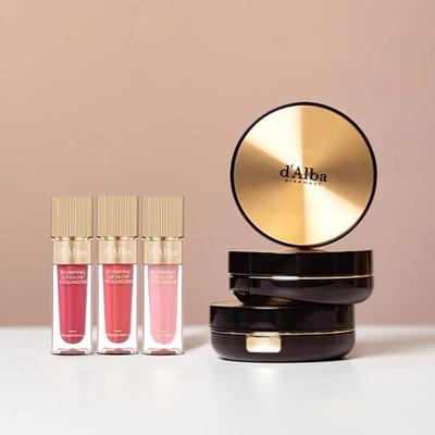 [Dalba] Lip Glow Mood Volumizer + Glow Cushion Geschenkset 6 Typen (Wählen Sie 1)