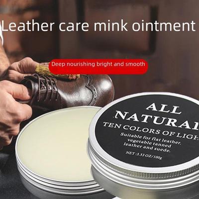 Κρέμα Ενυδάτωσης με Λάδι Μινκ από Γνήσιο Δέρμα για Δερμάτινα Είδη και Γυναικείες Τσάντες