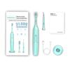 Ultrasonic Electric Toothbrush With Brush Heads, Wireless Charging Base, 5 Modes