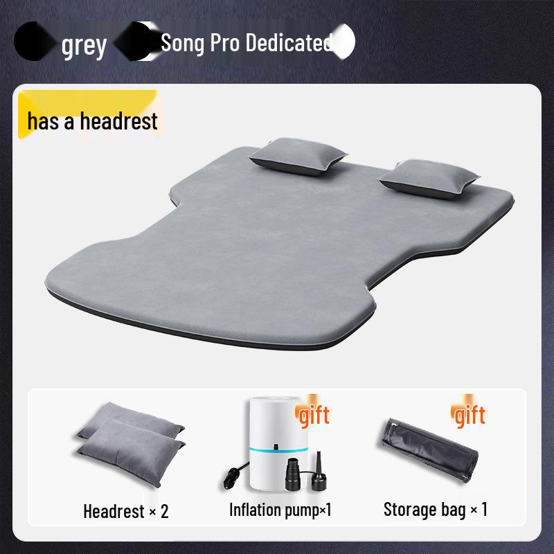 BYD Song Pro Car Bed Mattress: DMI Inflatable-Free Sleeping Pad for Rear Seat