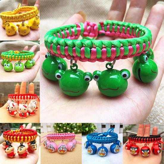 Cute Cartoon Figure Model Bell Dog Collar Adjustable Puppy Necklace Pet Supply