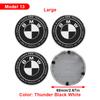 4Pcs 56mm 68mm Car Hub Cap Wheel Center Cap Emblem Badge Accessories For BMW G08 F15 F16 G20 E34 F94 F95 G30 G11 E46 F30 F40 F10