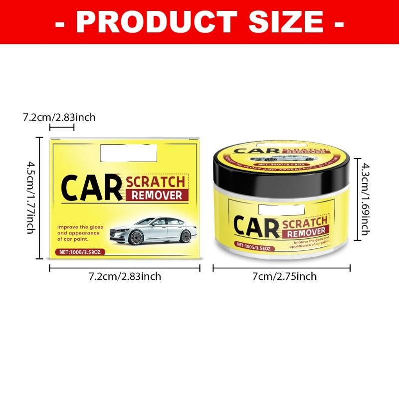 Repairing Polishing Wax Universal Car Surfaces Paint Restorer Car Scratch Repair Wax 100G/3.53oz Car Scratches Remover