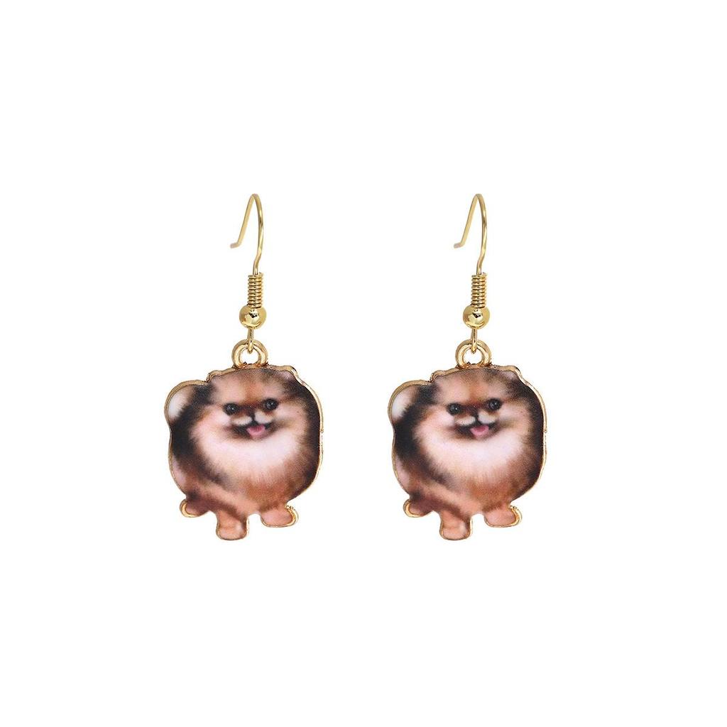 Cute Cartoon Kitten Earrings - Fun, Creative, and Fashionable Animal Drops In Japanese and Korean Styles for European and American Tastes.