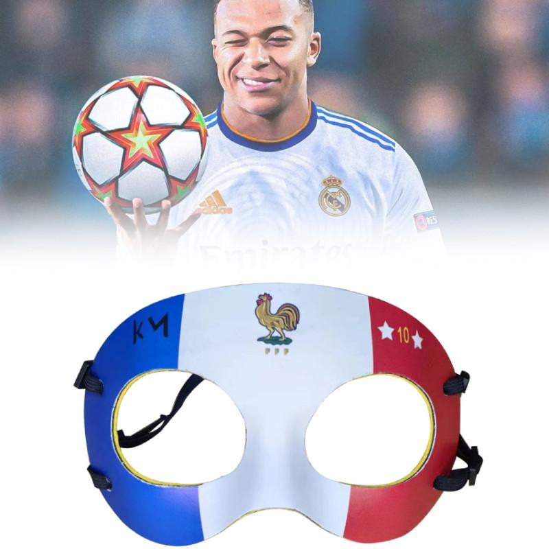 Mesterskap Europeisk Fotball Cosplay Mbappe Maske Gaulois Ansiktsbeskyttelse