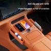 Kompatibel mit 25 Geely Galaxy M9 Modellen: Rutschfeste Silikon-Konsole für kabelloses Laden & Aufbewahrung - Auto-Innenzubehör.