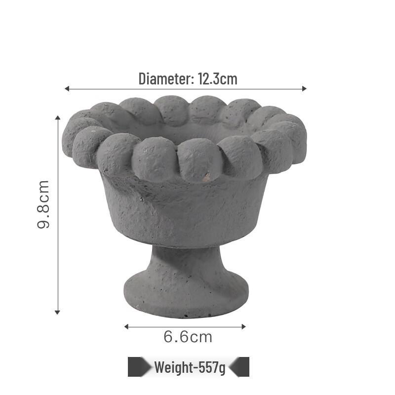 Nordic Cement Flameless Aromatherapy Diffuser & Candle Holder