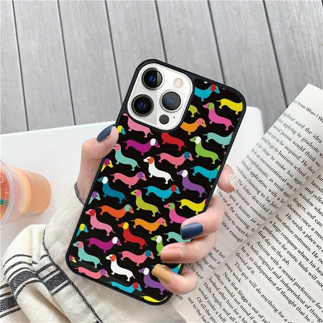 Dachshund Teckel Dackel Dog Coque Shell For iPhone 17 Air 15 16 14 13 12 Pro Max 11 Pro Max Plus Phone Case Cover