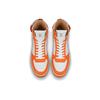 LOUIS VUITTON Rivoli Casual High top Stylish Skateboarding Shoes Men's Orange 1A5EQ