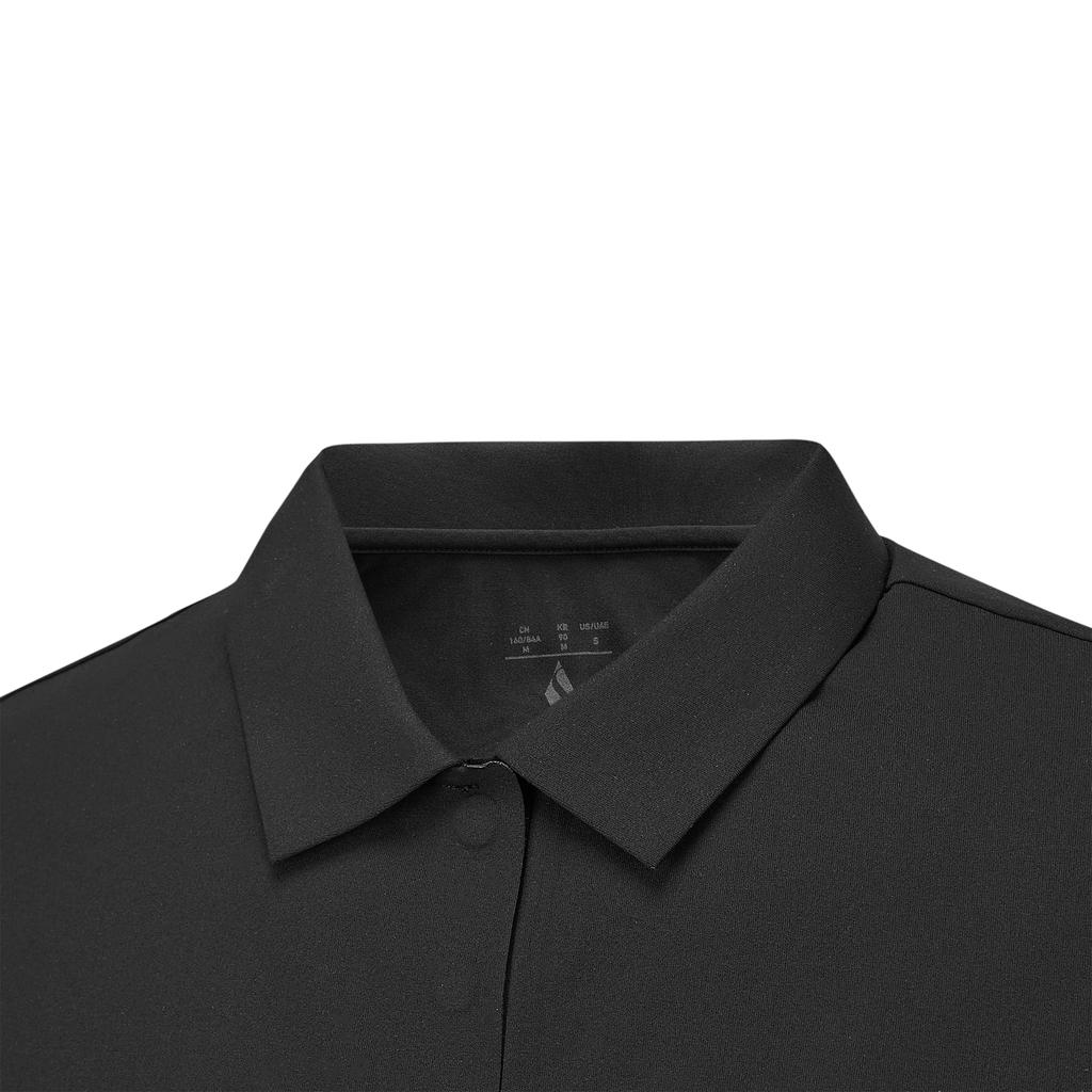 Skechers Moisture Wicking Quick Dry Knitted Polo Shirt Women Tops P226W177-0018