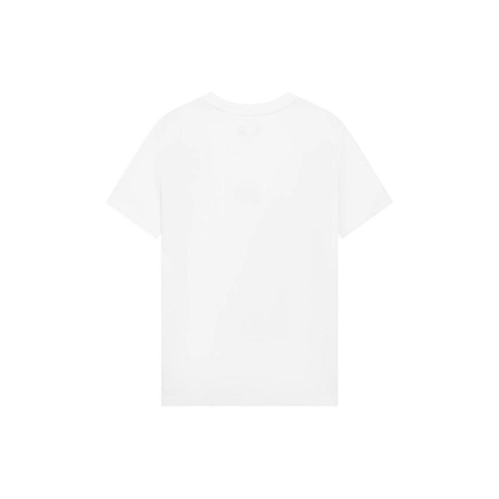 Li Ning Sports Trend Series Logo Pendant Round Neck Short Sleeve T-Shirt Women T-Shirt White AHSS710-6