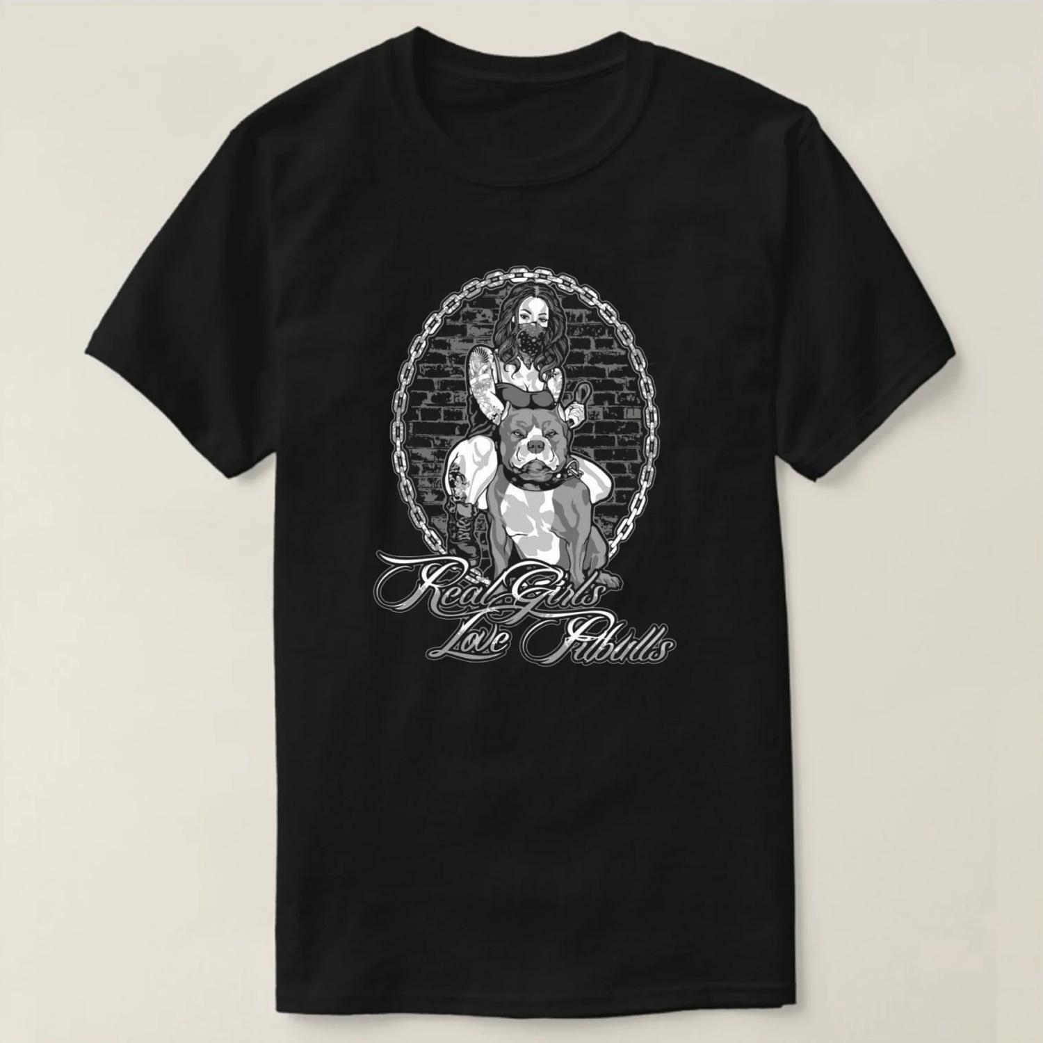 

Real Girls Love Pitbulls S чёрный