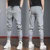 Men's Slim-Fit Quick-Dry Harem Sweatpants with Laces for Spring & Autumn