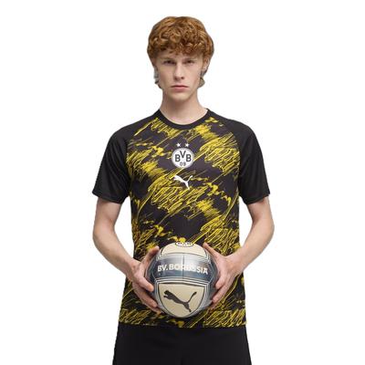 PM SS Shirt [Puma] 78451701_BVB Black/Faster Yellow_S