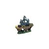 Aquarium Fish Tank Landscaping Shipwreck Pirate Ship Decoration Resin Boat Accessories Pet Fish Tank Decorations Accessories