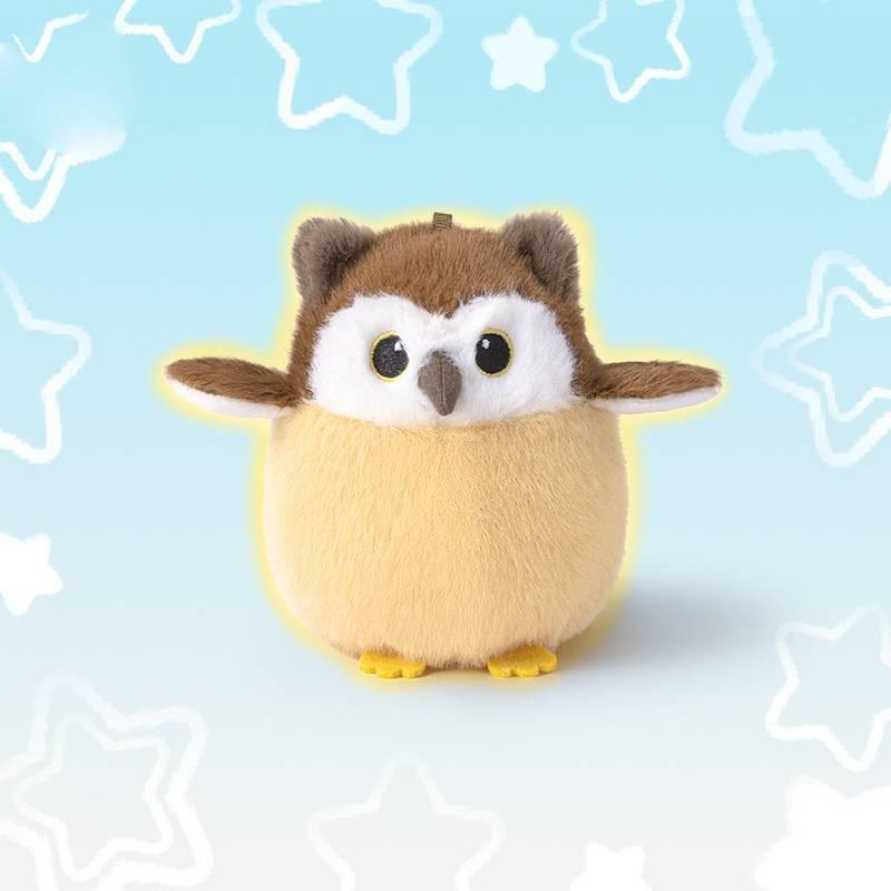 Owl Plush Toy With Short Pile Fur For Kids And Gift Giving