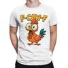 Funly F Caw F Chicken Printed T Shirt Graphic T Shirt High Quality Mens and Womens Short Sleeve T Shirt Mens Sportswear Tops