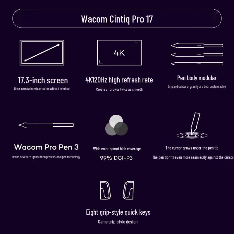 Wacom Cintiq Pro 17 Creative Pen Display