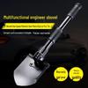 Multi-Functional Foldable Shovel Hoe for Outdoor and Fishing