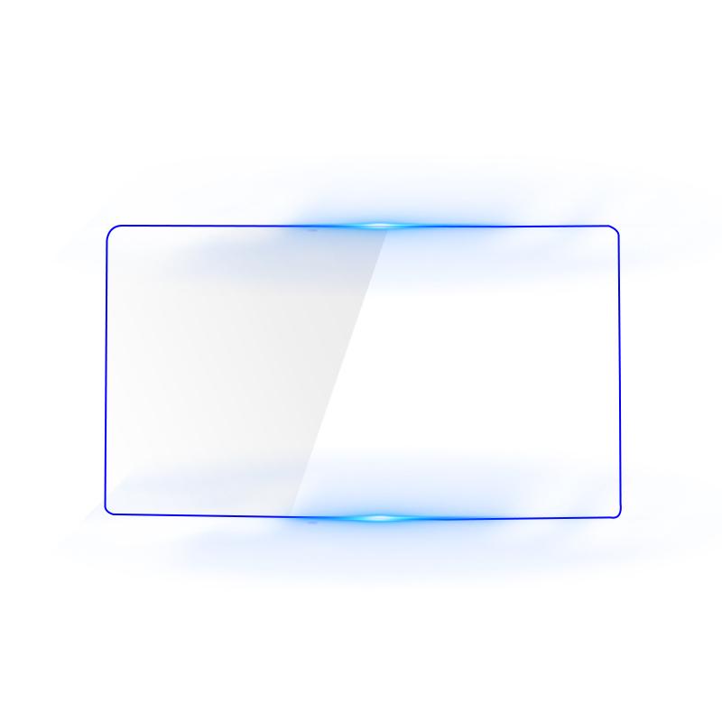 Für Toyota BZ4X 2022 2023 8 Zoll Auto GPS-Navigation LCD-Instrumentenbildschirm Gehärtetes Glas Schutz Anti-Kratz-Folie