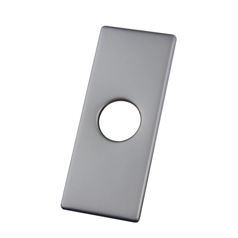 304 Stainless Steel Brushed Kitchen Faucet Cover10 Inch Decorative Plate Base Bathroom 6-inch Sheathing