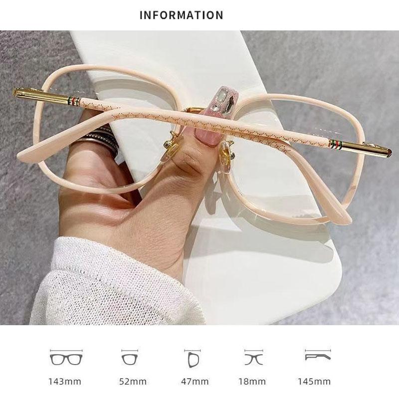 NEW Fashion Photochromic Glasses Women Men Luxury Anti Blue Light Eyeglasses Anti UV Eye Protection Unisex Goggle Eyewear