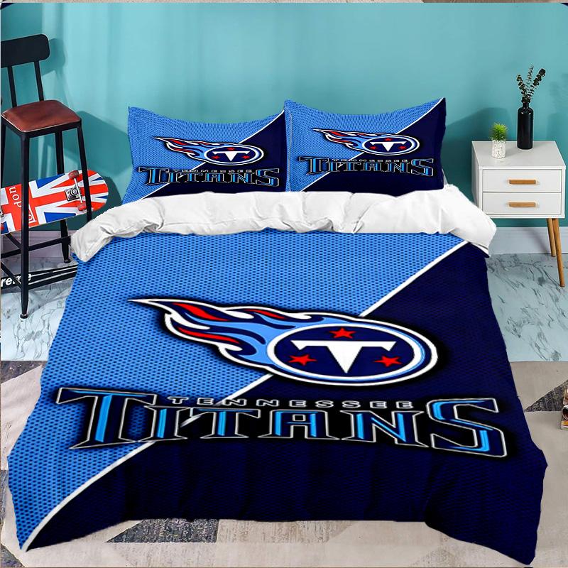 Tennessee Logo Kunst 3-teiliges Bettwäsche-Set, Enthält 1 Bettbezug und 2 Kissenbezüge, Perfektes Geschenk für Weihnachten, Ideal für Schlafzimmer, Wohnheim