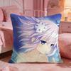hHyperdimension Neptunias Cushion Cover Premium Comfort Reversible Pillow Cove Two in One Design for Any Room  Car Interior