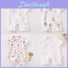 Baby Cotton Romper Summer Lightweight With Short Sleeves For Newborns And Infants