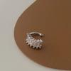 Zircon Butterfly Ear Cuff for Non-Pierced Ears - Elegant Forest Style