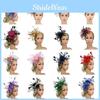 Großer Federn-Haarfascinator-Haarreif für Hochzeiten und besondere Anlässe