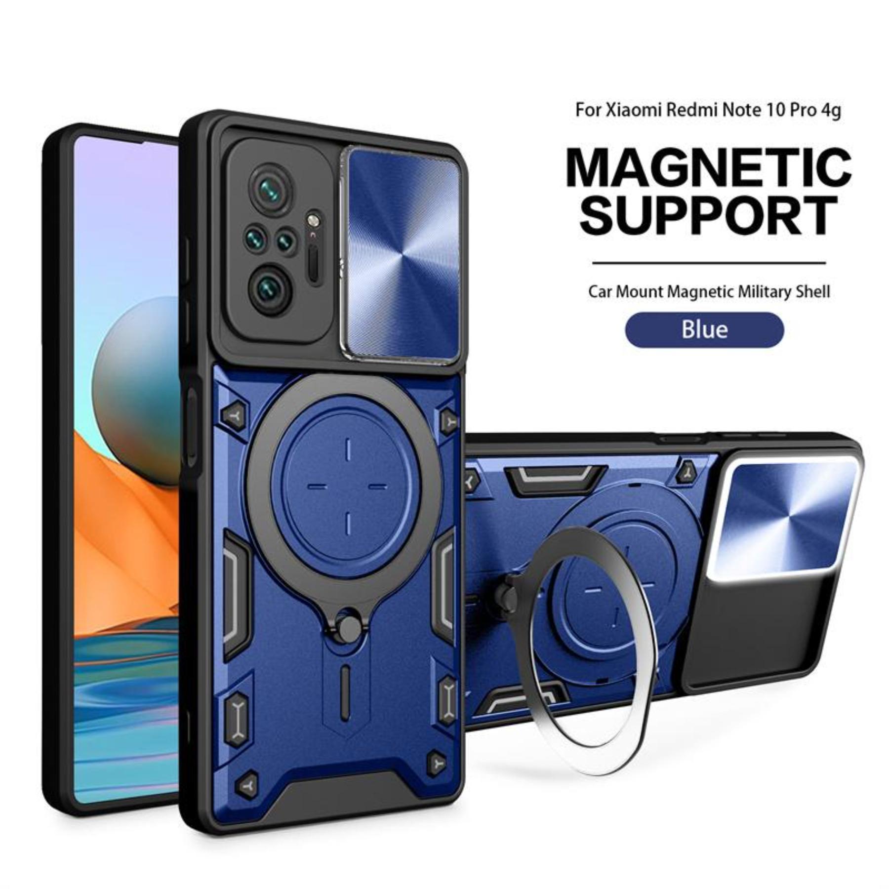 

Для Redmi Note10 Pro Чехол Slide Camera Lens Protect Armor Ring Holder Чехол для телефона для Xiaomi Redmi Note 10 Pro Max 10S Задняя крышка For Redmi Note 10 4G