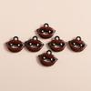 10pcs Cute Enamel Halloween Vampire Teeth Charms for Jewelry Making Earrings Pendants Necklaces DIY Bracelets Crafts Supplies